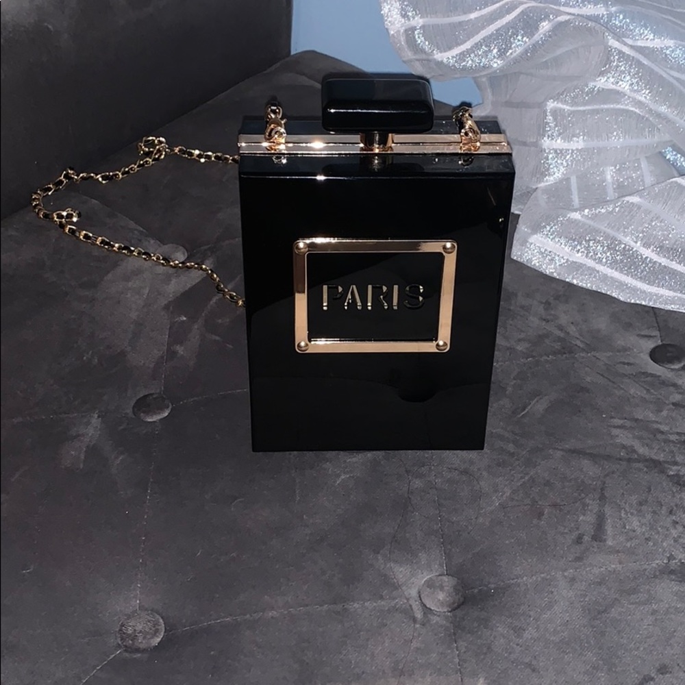 Paris perfume purse